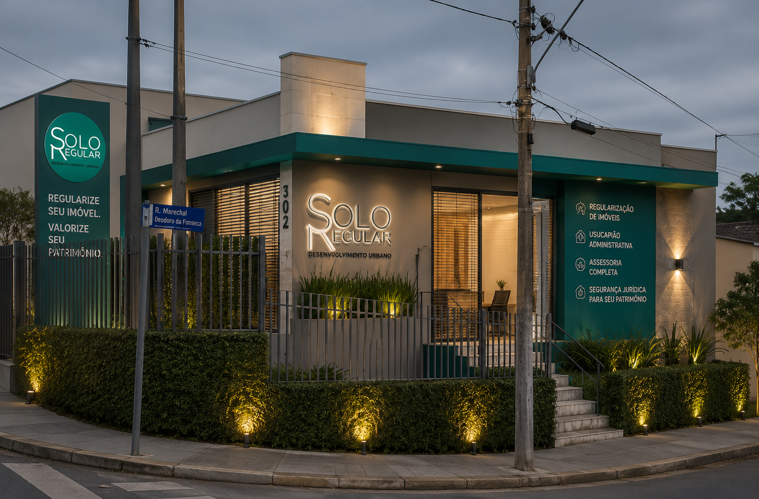 Fachada da Solo Regular